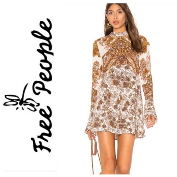 Free People Tops - 💫Free People💞 Boho Print Tunic Medium